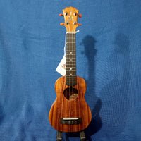 KoAloha Soprano Solid Koa KSM-10 Made in Hawaii Ukulele w/ KoAloha Brand Hard Case Included h546