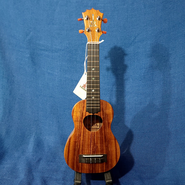 KoAloha Soprano Solid Koa KSM-10 Made in Hawaii Ukulele w/ KoAloha Brand Hard Case Included h546