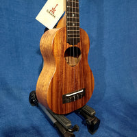 KoAloha Soprano Solid Koa KSM-10 Made in Hawaii Ukulele w/ KoAloha Brand Hard Case Included h546