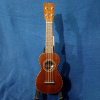 Ohana Sopranino Pequeno Blem Nunes Vintage Style All Solid Mahogany Ukulele h598