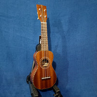 Ohana Sopranino Pequeno Blem Nunes Vintage Style All Solid Mahogany Ukulele h599