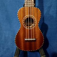 Ohana Sopranino Pequeno Blem Nunes Vintage Style All Solid Mahogany Ukulele h599