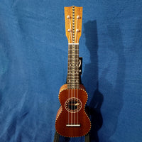 Ohana Sopranino Pequeno Blem Nunes Vintage Style All Solid Mahogany Ukulele h600