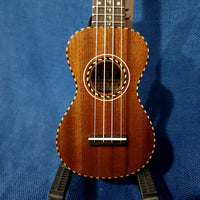 Ohana Sopranino Pequeno Nunes Vintage Style All Solid Mahogany Ukulele h601
