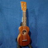 Ohana Sopranino Pequeno Nunes Vintage Style All Solid Mahogany Ukulele h601