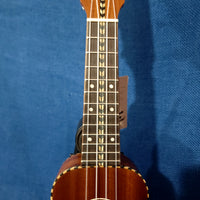 Ohana Sopranino Pequeno Nunes Vintage Style All Solid Mahogany Ukulele h602