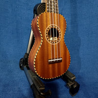 Ohana Sopranino Pequeno Nunes Vintage Style All Solid Mahogany Ukulele h602