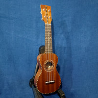Ohana Sopranino Pequeno Nunes Vintage Style All Solid Mahogany Ukulele h603