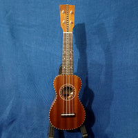 Ohana Sopranino Pequeno Nunes Vintage Style All Solid Mahogany Ukulele h603