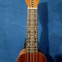 Ohana Sopranino Pequeno Nunes Vintage Style All Solid Mahogany Ukulele h603