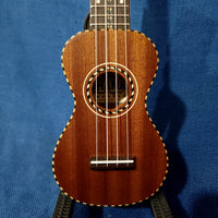 Ohana Sopranino Pequeno Nunes Vintage Style All Solid Mahogany Ukulele h603