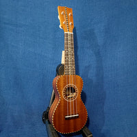 Ohana Sopranino Pequeno Nunes Vintage Style All Solid Mahogany Ukulele h604
