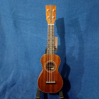 Ohana Sopranino Pequeno Nunes Vintage Style All Solid Mahogany Ukulele h604