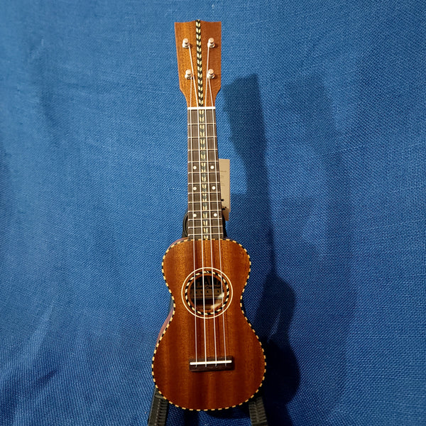 Ohana Sopranino Pequeno Nunes Vintage Style All Solid Mahogany Ukulele h605