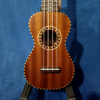 Ohana Sopranino Pequeno Nunes Vintage Style All Solid Mahogany Ukulele h605