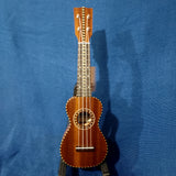 Ohana Sopranino Pequeno Nunes Vintage Style All Solid Mahogany Ukulele h606