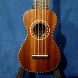 Ohana Sopranino Pequeno Nunes Vintage Style All Solid Mahogany Ukulele h606