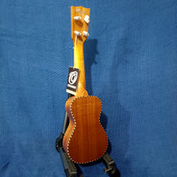 Ohana Sopranino Pequeno Nunes Vintage Style All Solid Mahogany Ukulele h606