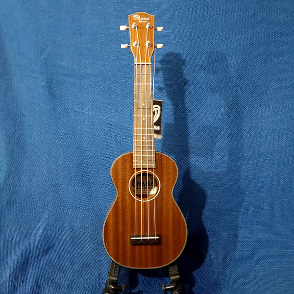 Ohana Soprano SK-14 Blem Laminate Mahogany w/ binding Ukulele h607