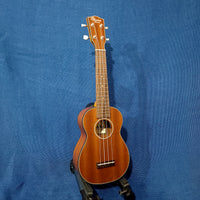 Ohana Soprano SK-14 Blem Laminate Mahogany w/ binding Ukulele h608