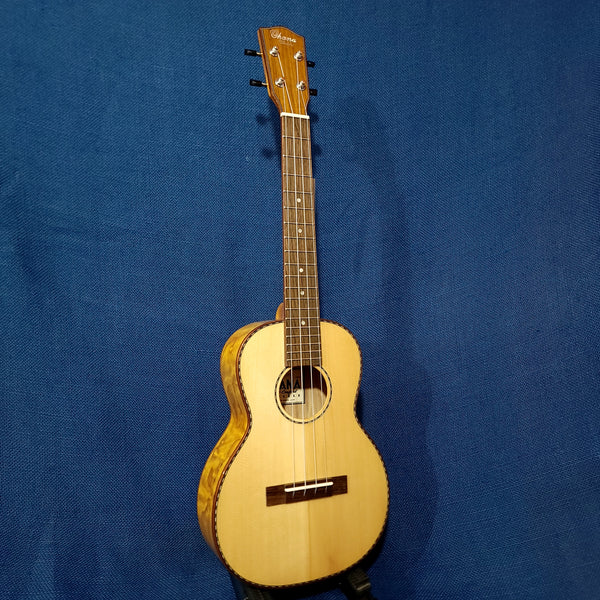 Ohana Tenor TK-70WG Solid Spruce Top /Laminate Willow Ukulele h621