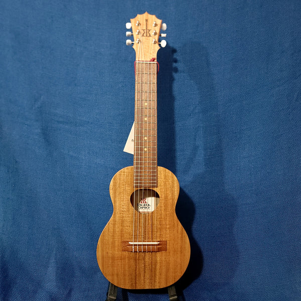 KoAloha Opio Tenor Guitarlele 6 String KTO-G6 All Solid Acacia Light Gloss Ukulele w/ Gigbag h662