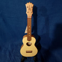 KoAloha Opio Concert All Solid Spruce / Acacia KCO-10S Ukulele w/ Bag p686