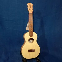 KoAloha Opio Concert All Solid Spruce / Acacia KCO-10S Ukulele w/ Bag p686