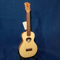 KoAloha Opio Concert All Solid Spruce / Acacia KCO-10S Ukulele w/ Bag p689