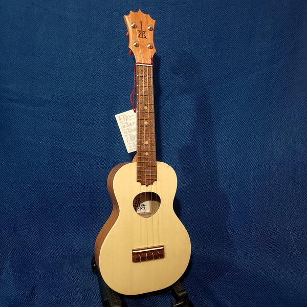 KoAloha Opio Concert All Solid Spruce / Acacia KCO-10S Ukulele w/ Bag p689