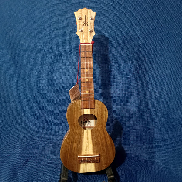 KoAloha Opio Soprano All Solid Acacia KSO-10 Ukulele w/ Bag h691