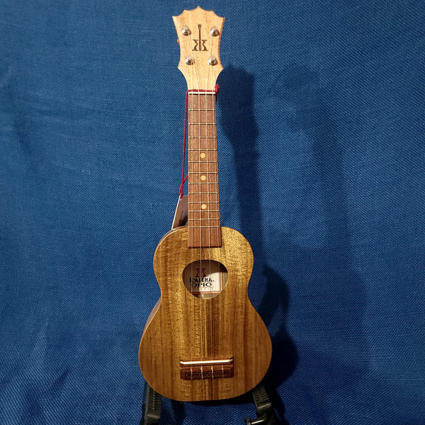 KoAloha Opio Soprano All Solid Acacia KSO-10 Ukulele w/ Bag h692