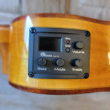 Ohana Concert CK-70WGCE Solid Spruce/ Laminate Willow Cutaway A/E Ukulele h707