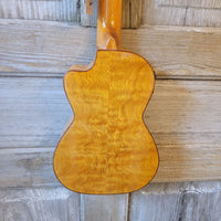 Ohana Concert CK-70WGCE Solid Spruce/ Laminate Willow Cutaway A/E Ukulele h707