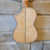 Ohana Concert CK-75CG All Solid Spruce / Flame Maple Cutaway Ukulele h708