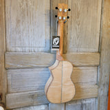 Ohana Concert CK-75CG All Solid Spruce / Flame Maple Cutaway Ukulele h708