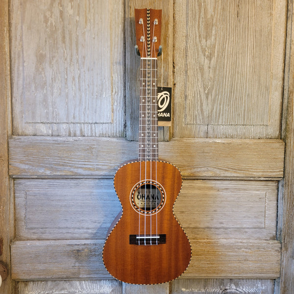 Ohana Concert CK-28 Vintage Nunes Style All Solid Mahogany Ukulele h728