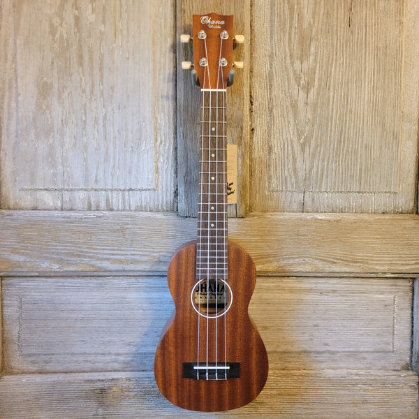 Ohana Super Soprano Long Neck SK-30M All Solid Mahogany Satin Ukulele h729