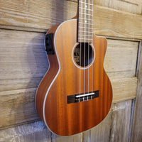 Ohana Tenor TK-20CE Solid Mahogany Top / Laminate Back and Sides A/E Cutaway Ukulele h731