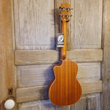 Ohana Tenor TK-20CE Solid Mahogany Top / Laminate Back and Sides A/E Cutaway Ukulele h731