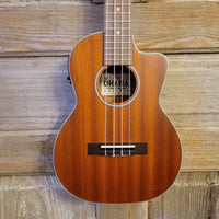 Ohana Tenor TK-20CE Solid Mahogany Top / Laminate Back and Sides A/E Cutaway Ukulele h732