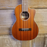 Ohana Tenor TK-20CE Solid Mahogany Top / Laminate Back and Sides A/E Cutaway Ukulele h732