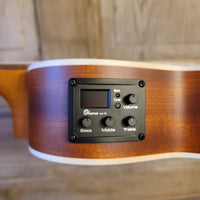 Ohana Tenor TK-20CE Solid Mahogany Top / Laminate Back and Sides A/E Cutaway Ukulele h732