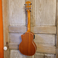 Ohana Tenor TK-20CE Solid Mahogany Top / Laminate Back and Sides A/E Cutaway Ukulele h732