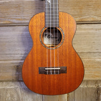 Ohana Tenor TK-32 All Solid Mahogany with Fretboard Inlay Slotted Headstock Ukulele h734