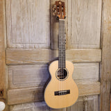 Ohana Tenor TK-70R Solid Spruce Top / Laminate Rosewood Slotted Headstock Ukulele h736