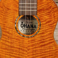 Ohana Tenor TK-215G All Solid Mango Gloss Comfort Edge Ukulele h747