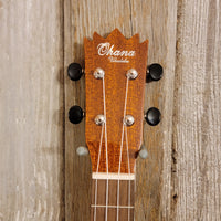 Ohana Tenor Pineapple PKT-25G All Solid Mahogany Gloss Ukulele h479