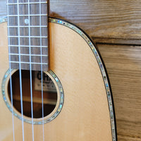 Ohana Tenor Pineapple PKT-70G All Solid Spruce / Mahogany Gloss Ukulele h755
