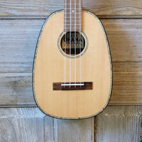 Ohana Tenor Pineapple PKT-70G All Solid Spruce / Mahogany Gloss Ukulele h756
